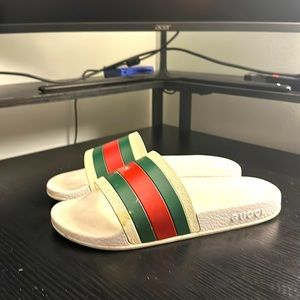 Mens authentic Gucci slides
